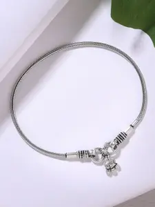 ahilya Silver-Plated 92.5 Sterling Silver Anklet