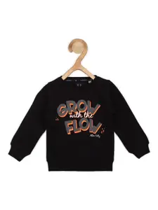 Allen Solly Junior Girls Typography Printed Pullover Sweatshirt