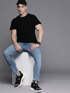 Louis Philippe Jeans Men Smart Fit Low-Rise Light Fade Stretchable Jeans