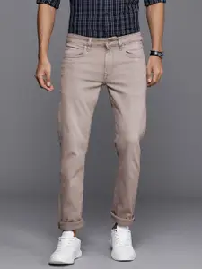 Louis Philippe Jeans Men Slim Fit Low-Rise Stretchable Jeans