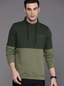 Louis Philippe Jeans Men Colourblocked Sweatshirt