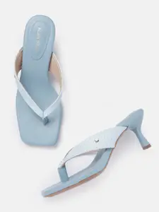 Allen Solly Printed Open-Toe Slim Heels