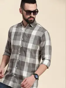 DILLINGER Checked Pure Cotton Casual Shirt