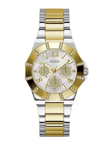 GUESS Women Dial & Stainless Steel Bracelet Style Straps Analogue Watch GW0616L2