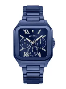 GUESS Men Water Resistance Stainless Steel Analogue Watch GW0631G3
