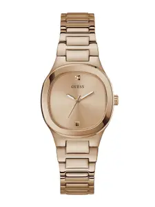 GUESS Women Water Resistance Stainless Steel Analogue Watch GW0615L3