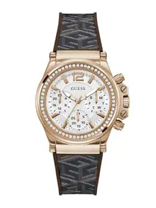 GUESS Women Water Resistance Stainless Steel Analogue Watch GW0621L5