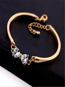UNIVERSITY TRENDZ Gold-Plated Link Bracelet