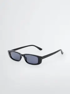 MANGO Women Full-Rim Rectangle Sunglasses 57065794