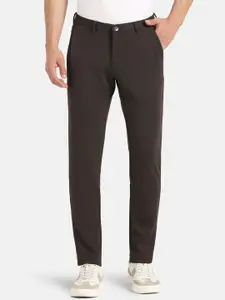 Blackberrys Men Skinny Fit Low Rise Easy Wash Trousers