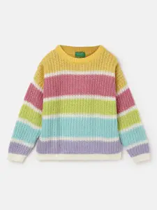 United Colors of Benetton Girls Colourblocked Pullover