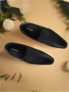 Mochi Men Leather Formal Slip-On Shoes