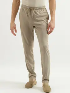 United Colors of Benetton Men Self Design Slim Fit Track Pants