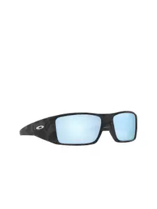 OAKLEY Men Polarised Lens Rectangle Sunglasses 888392601582