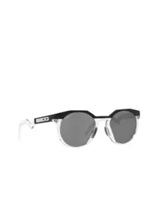 OAKLEY Men Polarised Lens Round Sunglasses 888392601889