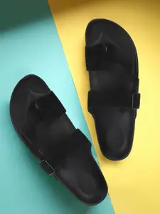 Mochi One Toe Flatform Heels With Buckles