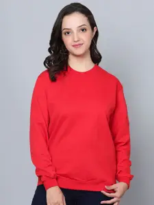Fashion And Youth Round Neck Cotton Sweatshirt