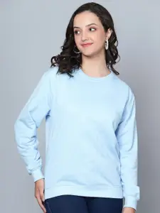 Fashion And Youth Round Neck Cotton Sweatshirt