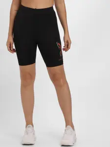 FOREVER 21 Women Slim Fit High-Rise Sports Shorts