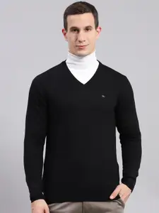 Monte Carlo V-Neck Pure Woollen Pullover