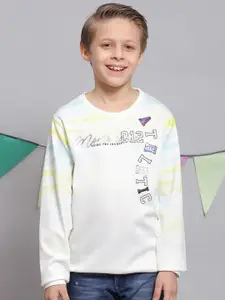 Monte Carlo Boys Typography Printed T-shirt