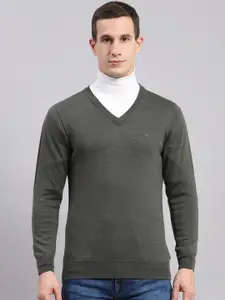 Monte Carlo Men V-Neck Woollen Pullover