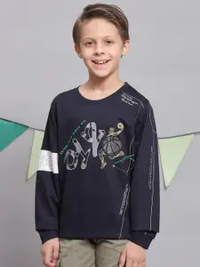 Monte Carlo Boys Typography Printed T-shirt