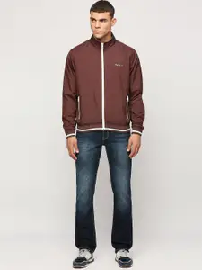 Pepe Jeans Mock Collar Long Sleeves Sporty Jacket