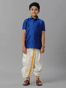 Ramraj Boys Shirt With Dhoti Pants