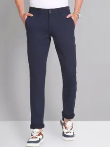 AD By Arvind Modern Slim Fit Heathered Chinos