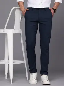 Allen Solly Men Slim Fit Smart Casual Trousers