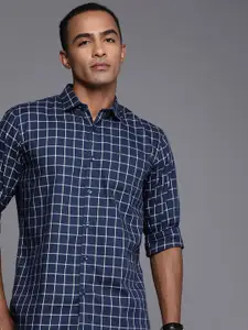 Allen Solly Pure Cotton Sport Fit Checked Casual Shirt