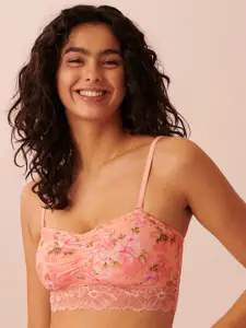 La Vie en Rose Printed Medium Coverage Lightly Padded T-shirt Bra with All Day Comfort
