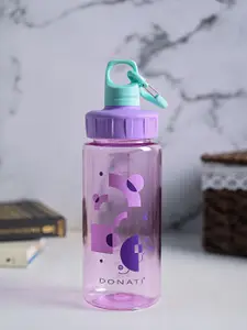 MARKET99 Lavender Abstract Printed Water Bottle 600 ml