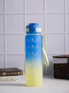 MARKET99 Blue Printed Travel Bottle - 1L