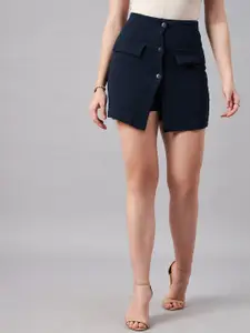 Chemistry Straight Front Slit Mini Skorts