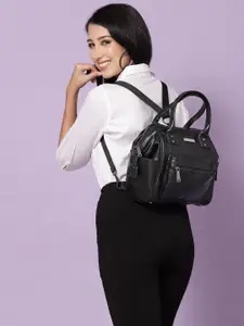 VISMIINTREND Women Leather Handbag Convertible Backpack Shoulder Bag