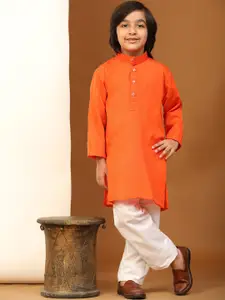 Pro-Ethic STYLE DEVELOPER Boys Regular Cotton Kurta With Pyjamas