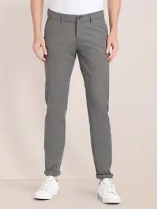 U.S. Polo Assn. Men Mid-Rise Chinos Trousers