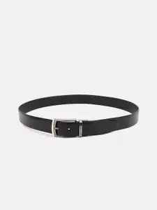 Blackberrys Men Textured Leather Formal Belt