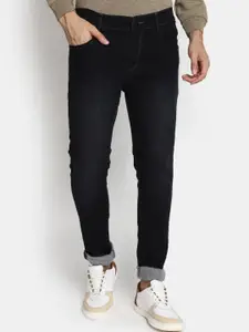V-Mart Men Slim Fit Clean Look Mid-Rise Cotton Jeans