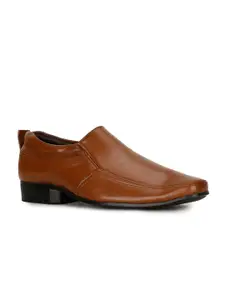 Bata Men Textured Formal Slip-On Shoes