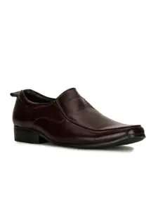 Bata Men Textured Formal Slip-On Shoes