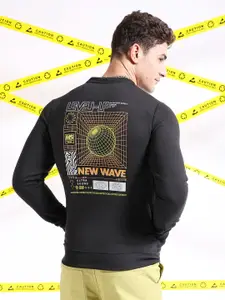 The Indian Garage Co Men Printed Sweatshirt