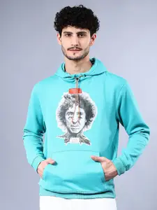 The Indian Garage Co Graphic Printed Hooded Pullover