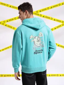 The Indian Garage Co Printed Hooded Pullover Sweatshirt