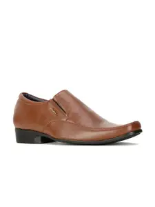 Bata Men Round Toe Formal Slip-On Shoes