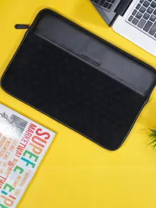 Kanvas Katha Unisex Textured Laptop Bag -Up to 14 inch