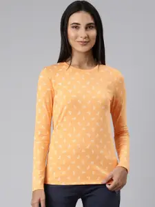 Enamor Conversational Printed Slim Fit Lounge Tshirts