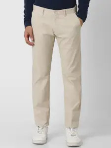 Van Heusen Sport Men Checked Slim Fit Trousers